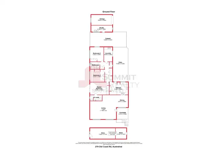 Floorplan of Homely house listing, 279 Old Coast Road, Australind WA 6233