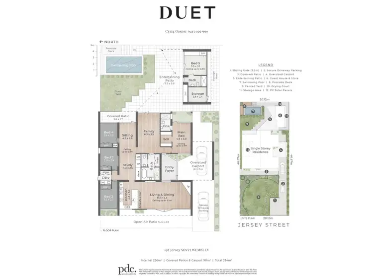 Floorplan of Homely house listing, 198 Jersey Street, Wembley WA 6014