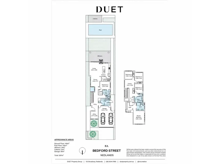 Floorplan of Homely house listing, 8A Bedford Street, Nedlands WA 6009