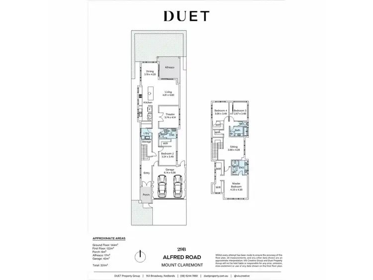 Floorplan of Homely house listing, 29B Alfred Road, Mount Claremont WA 6010