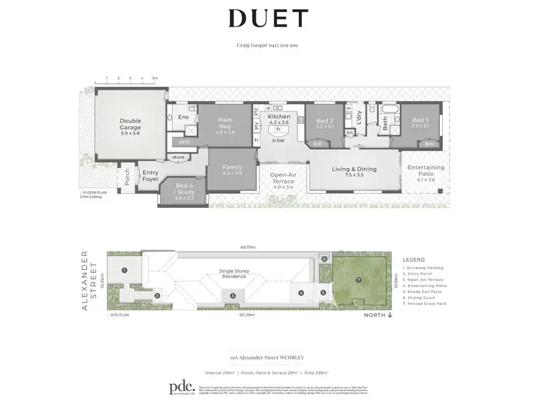 Floorplan of Homely house listing, 19A Alexander Street, Wembley WA 6014