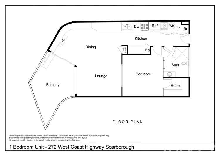 Floorplan of Homely house listing, 7/272 West Coast Highway, Scarborough WA 6019