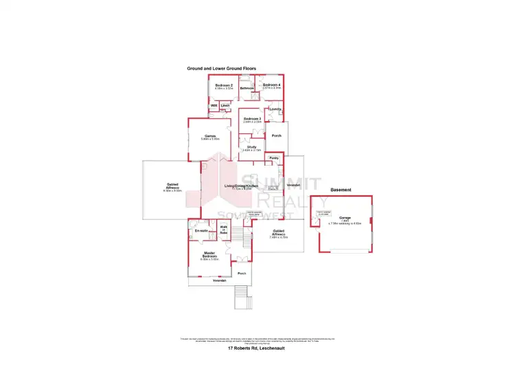 Floorplan of Homely house listing, 17 Roberts Road, Leschenault WA 6233