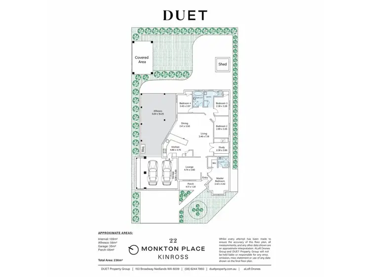Floorplan of Homely house listing, 22 Monkton Place, Kinross WA 6028