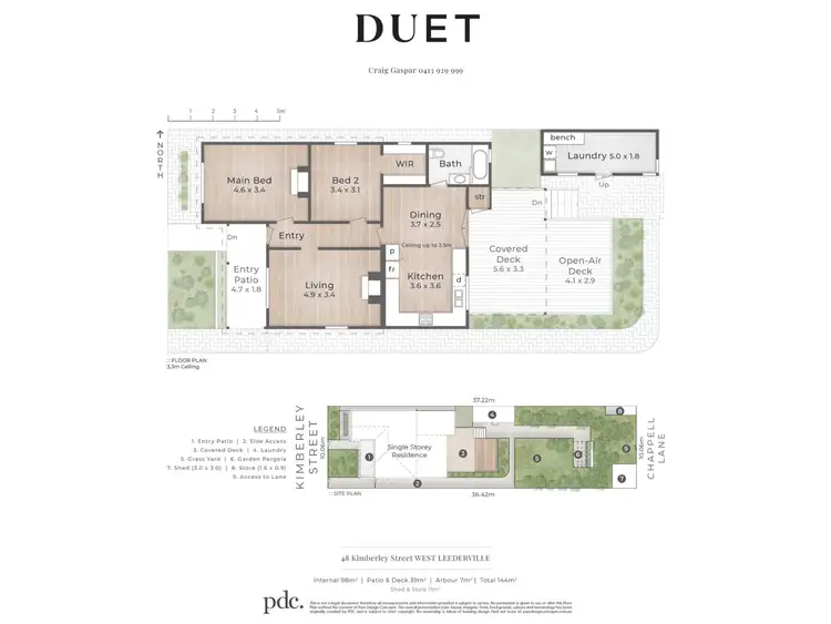 Floorplan of Homely house listing, 48 Kimberley Street, West Leederville WA 6007