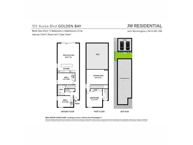 Floorplan of Homely house listing, 103 Aurea Boulevard, Golden Bay WA 6174
