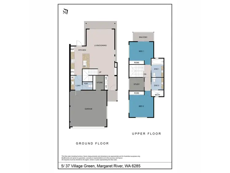 Floorplan of Homely house listing, 5/37 Village Green, Margaret River WA 6285