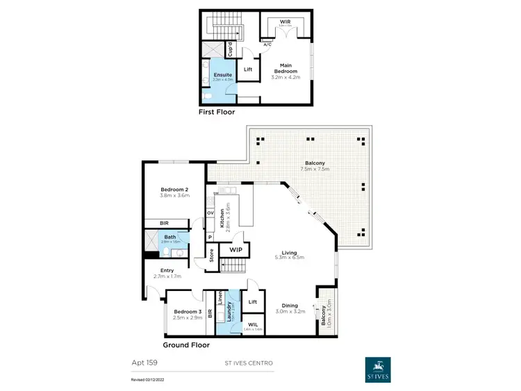 Floorplan of Homely retirement listing, 159/6 Tighe Street, Jolimont WA 6014