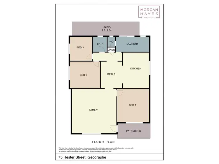 Floorplan of Homely house listing, 75 Hester Street, Geographe WA 6280