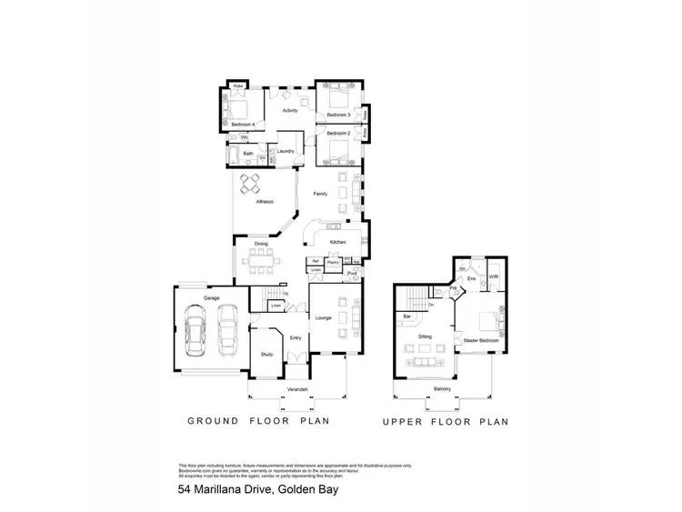 Floorplan of Homely house listing, 54 Marillana Drive, Golden Bay WA 6174