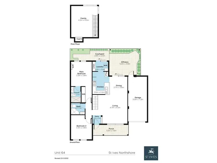 Floorplan of Homely retirement listing, 64/177 Dampier Avenue, Kallaroo WA 6025