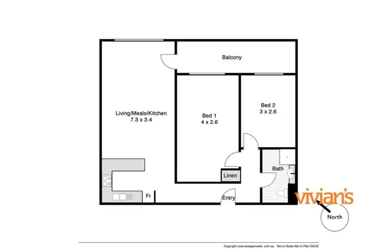 Floorplan of Homely apartment listing, 36/31 Wellington Street, Mosman Park WA 6012