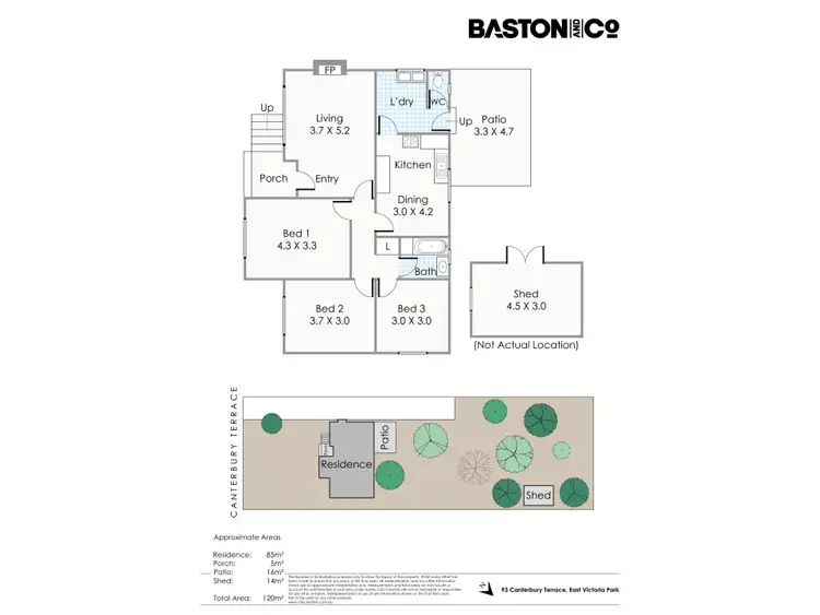 Floorplan of Homely house listing, 93 Canterbury Terrace, East Victoria Park WA 6101
