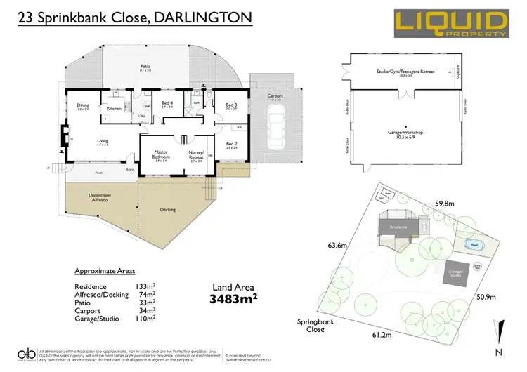 Floorplan of Homely house listing, 23 Springbank Close, Darlington WA 6070