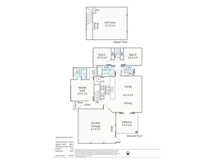 Floorplan of Homely house listing, 9B DENIEN STREET, Willagee WA 6156