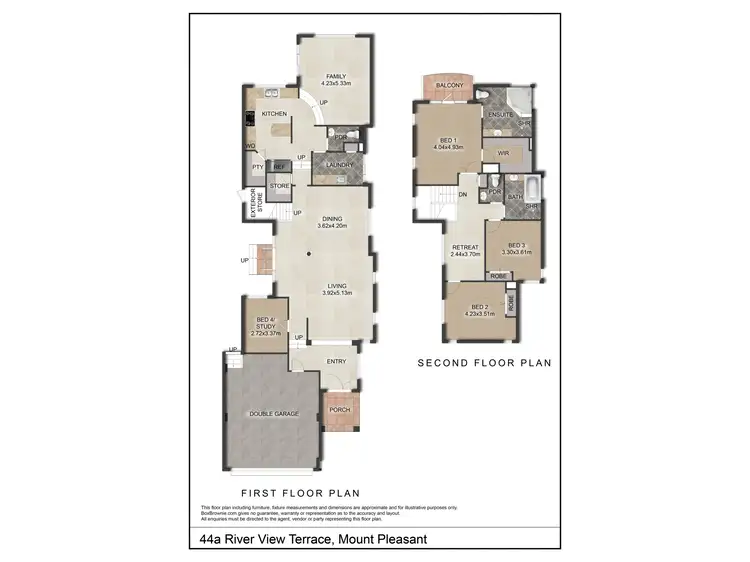 Floorplan of Homely house listing, 44A River View Terrace, Mount Pleasant WA 6153
