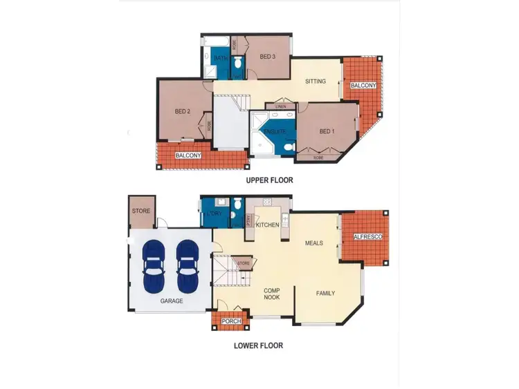 Floorplan of Homely house listing, 35A Deanmore Road, Scarborough WA 6019