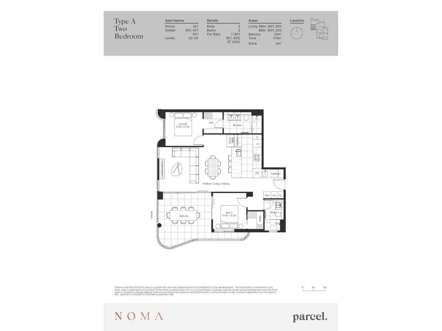 Floorplan of Homely apartment listing, 301/42 Glyde Street, Mosman Park WA 6012