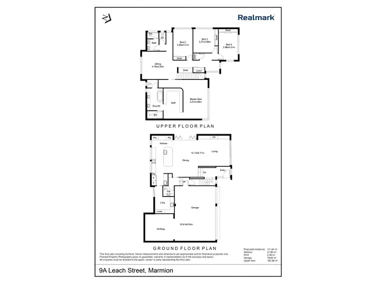 Floorplan of Homely house listing, 9A Leach Street, Marmion WA 6020