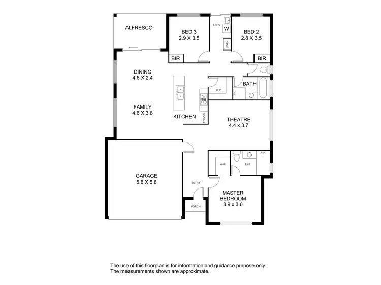 Floorplan of Homely house listing, 11 Goldsbrough Entrance, Helena Valley WA 6056
