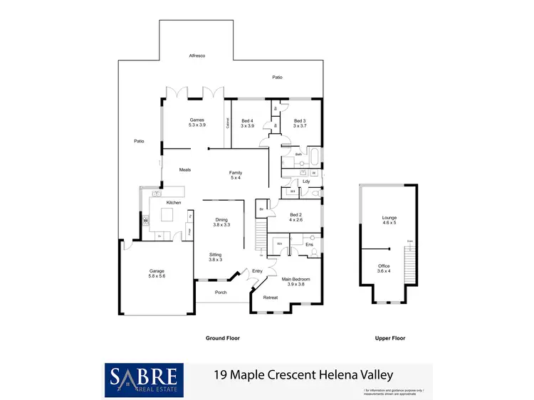 Floorplan of Homely house listing, 19 Maple Crescent, Helena Valley WA 6056