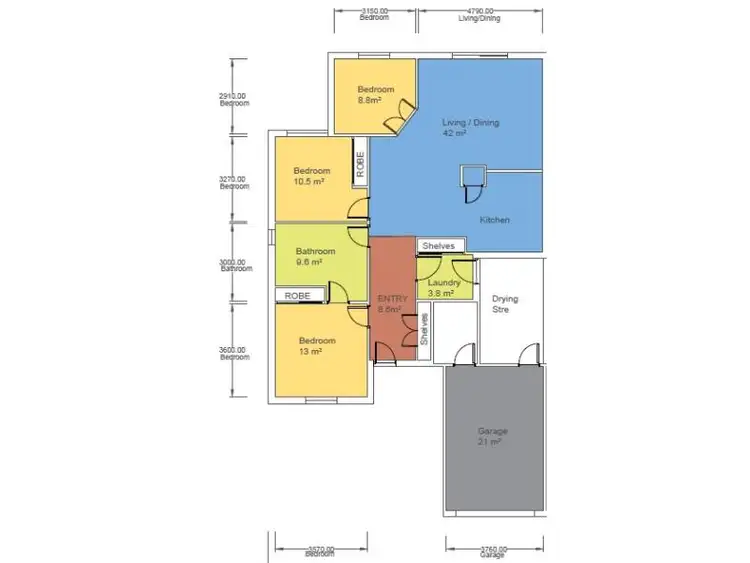 Floorplan of Homely villa listing, 35/138 Lewis Road, Forrestfield WA 6058