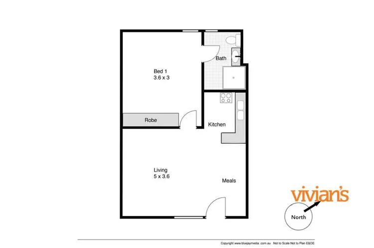 Floorplan of Homely apartment listing, 5/650 Stirling Highway, Mosman Park WA 6012