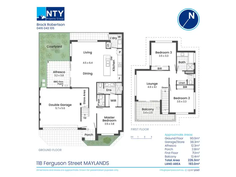 Floorplan of Homely house listing, 11B Ferguson Street, Maylands WA 6051