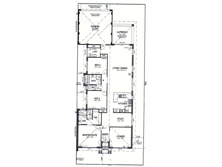 Floorplan of Homely house listing, 125 Wistful Pde, Aveley WA 6069