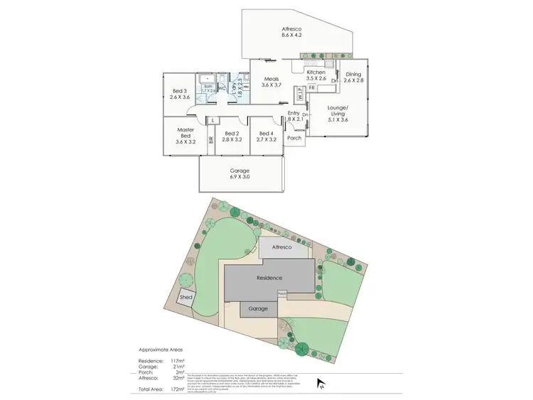 Floorplan of Homely house listing, Address available on request