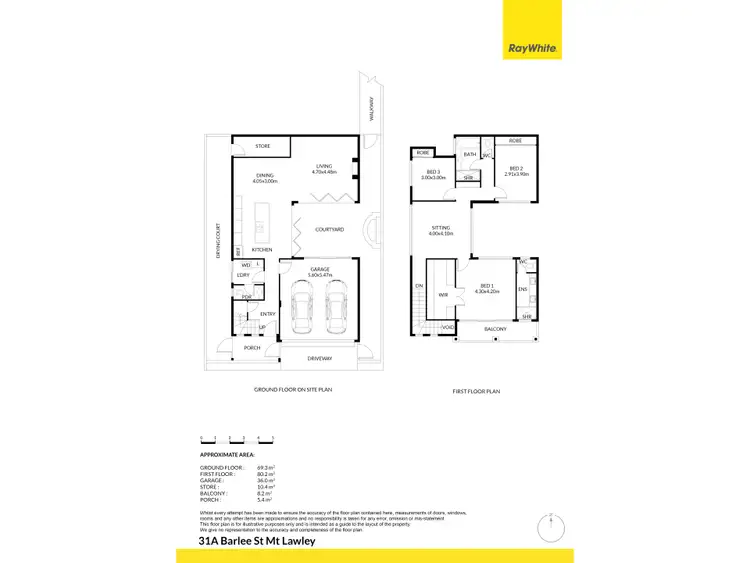 Floorplan of Homely house listing, 31A Barlee Street, Mount Lawley WA 6050