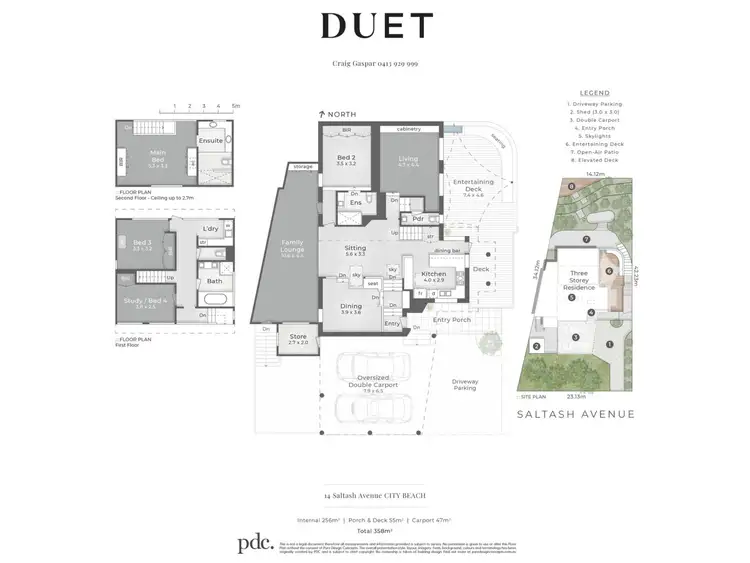 Floorplan of Homely house listing, 14 Saltash Avenue, City Beach WA 6015