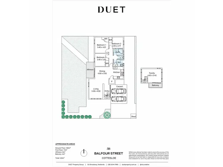 Floorplan of Homely house listing, 5B Balfour Street, Cottesloe WA 6011