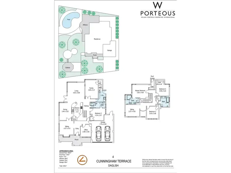 Floorplan of Homely house listing, 4 Cunningham Terrace, Daglish WA 6008