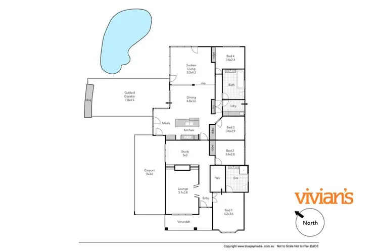 Floorplan of Homely house listing, 42 Somerset Crescent, Mosman Park WA 6012