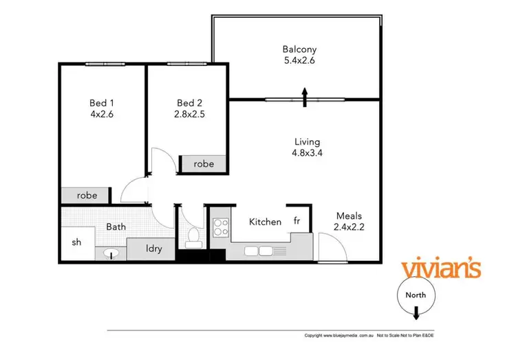 Floorplan of Homely apartment listing, 25/10 Wellington Street, Mosman Park WA 6012