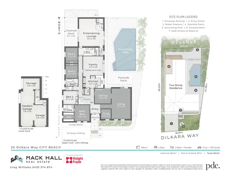 Floorplan of Homely house listing, 20 Dilkara Way, City Beach WA 6015