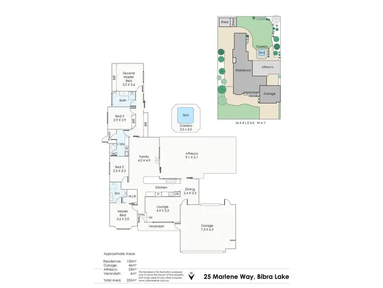 Floorplan of Homely house listing, 25 Marlene Way, Bibra Lake WA 6163