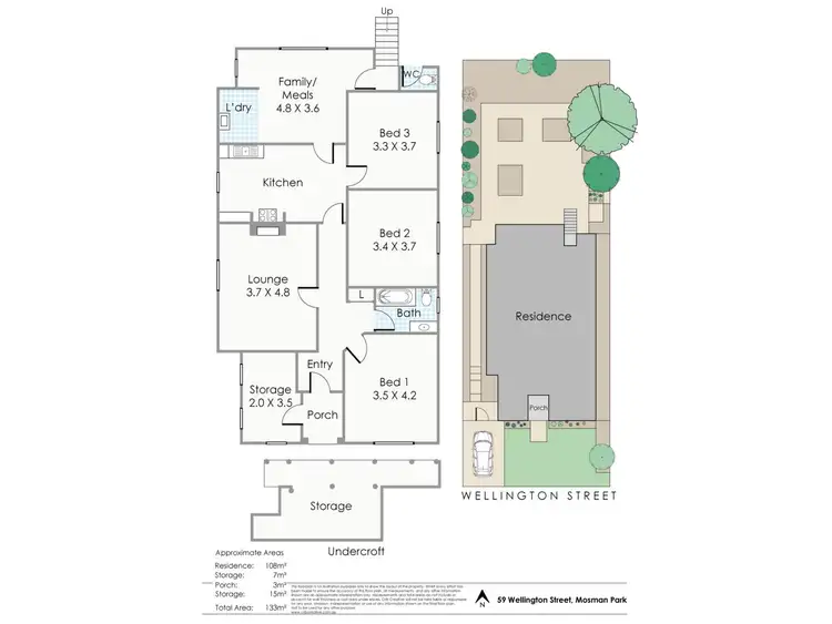 Floorplan of Homely house listing, 59 Wellington Street, Mosman Park WA 6012