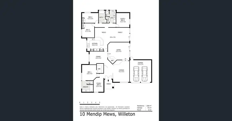 Floorplan of Homely house listing, 10 Mendip Mews, Willetton WA 6155