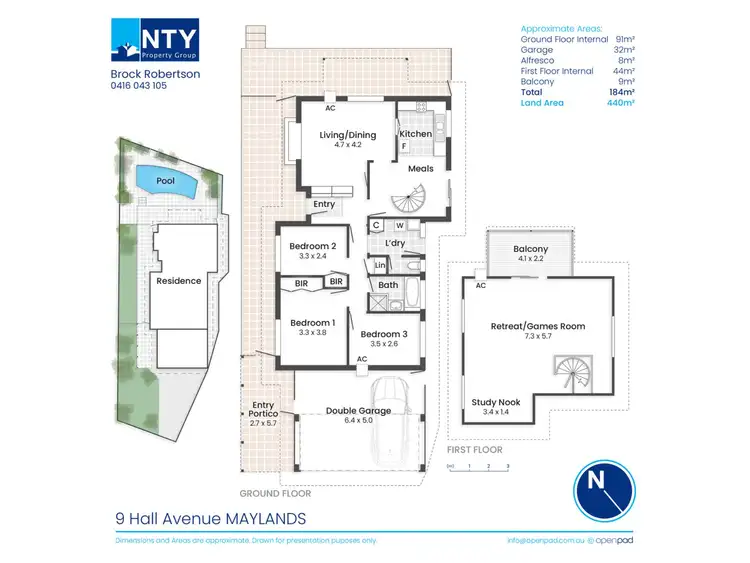 Floorplan of Homely house listing, 9 Hall Avenue, Maylands WA 6051