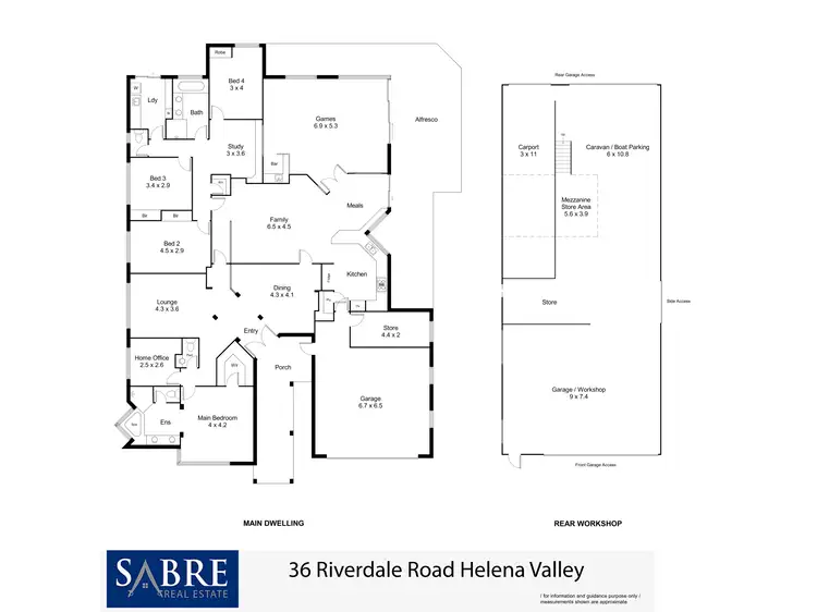 Floorplan of Homely house listing, 36 Riverdale Road, Helena Valley WA 6056