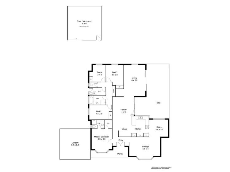 Floorplan of Homely house listing, 5 Possum Way, Stoneville WA 6081