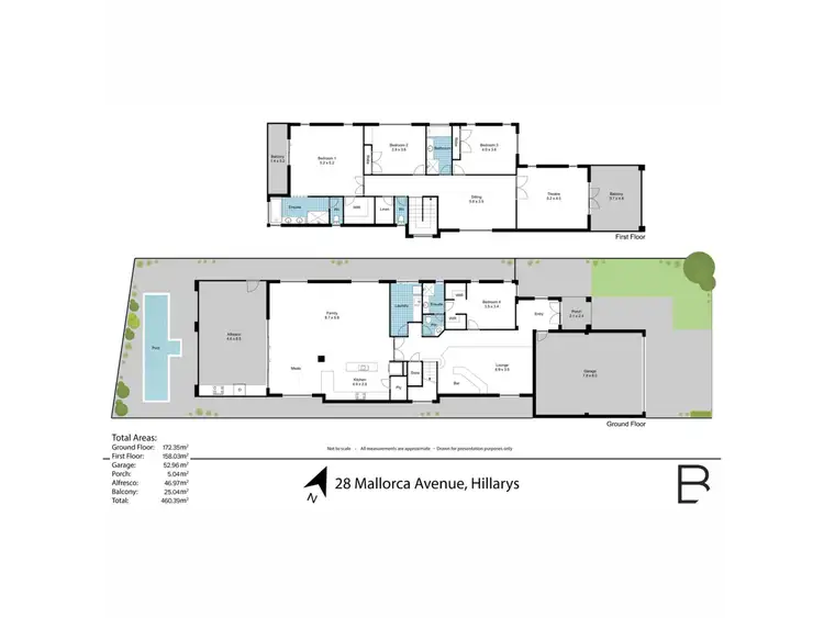 Floorplan of Homely house listing, 28 Mallorca Avenue, Hillarys WA 6025