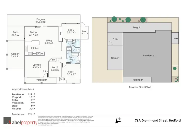 Floorplan of Homely house listing, 76A Drummond Street, Bedford WA 6052