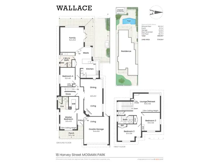 Floorplan of Homely house listing, 18 Harvey Street, Mosman Park WA 6012