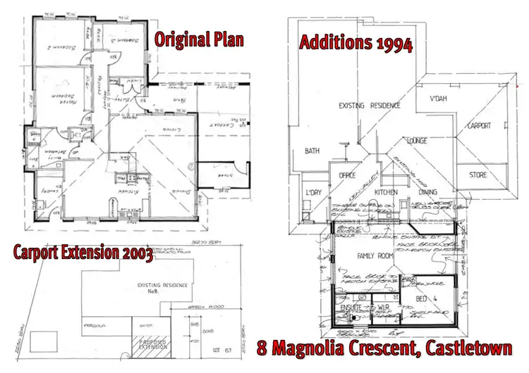 Floorplan of Homely house listing, 8 Magnolia Crescent, Castletown WA 6450