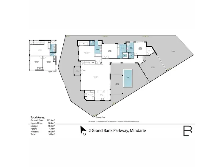 Floorplan of Homely house listing, 2 Grand Bank Parkway, Mindarie WA 6030