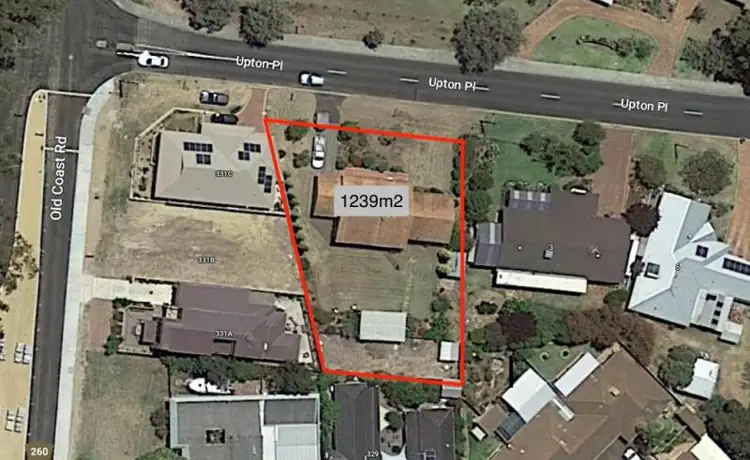 Floorplan of Homely house listing, 1 Upton Place, Australind WA 6233