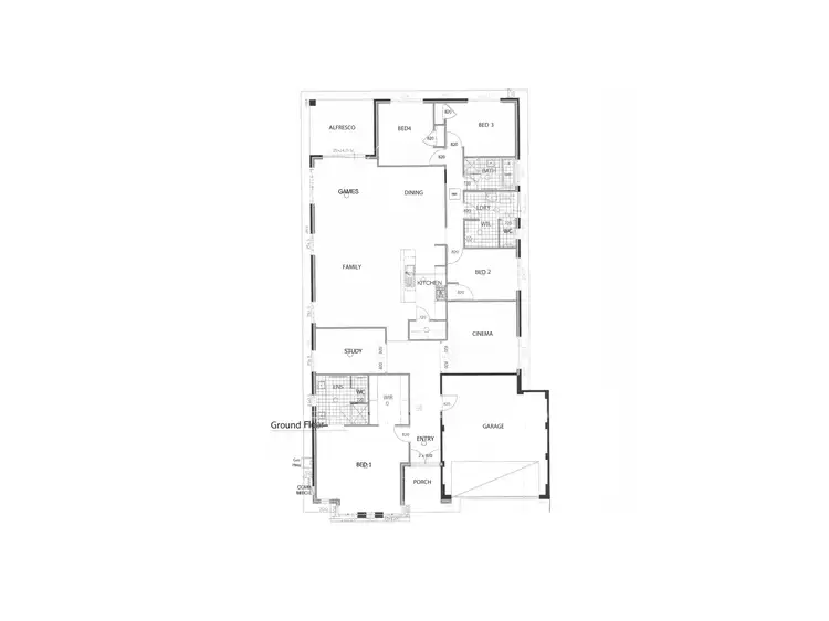 Floorplan of Homely house listing, 7 Branchton Loop, Baldivis WA 6171